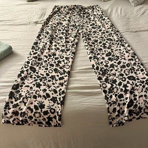 Pink and Black Pajama Pants